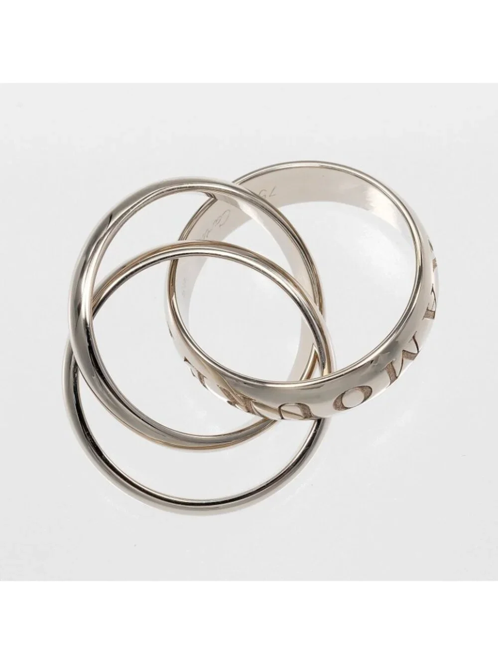 Cartier Trinity 18k White Gold Ring